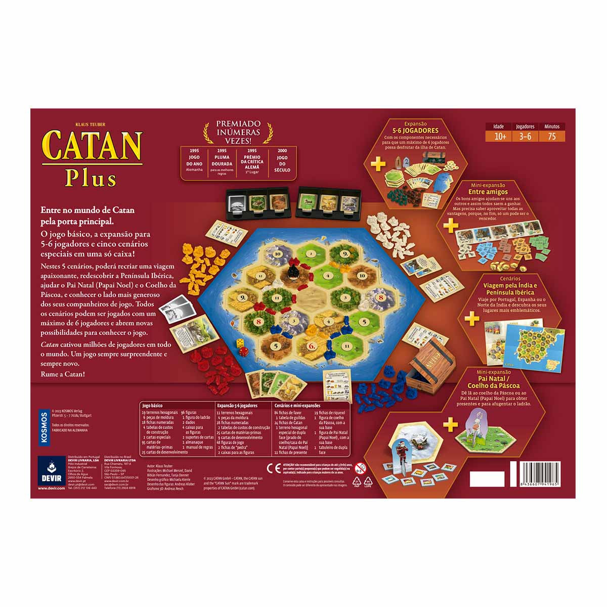 Catan Plus - Portuguese