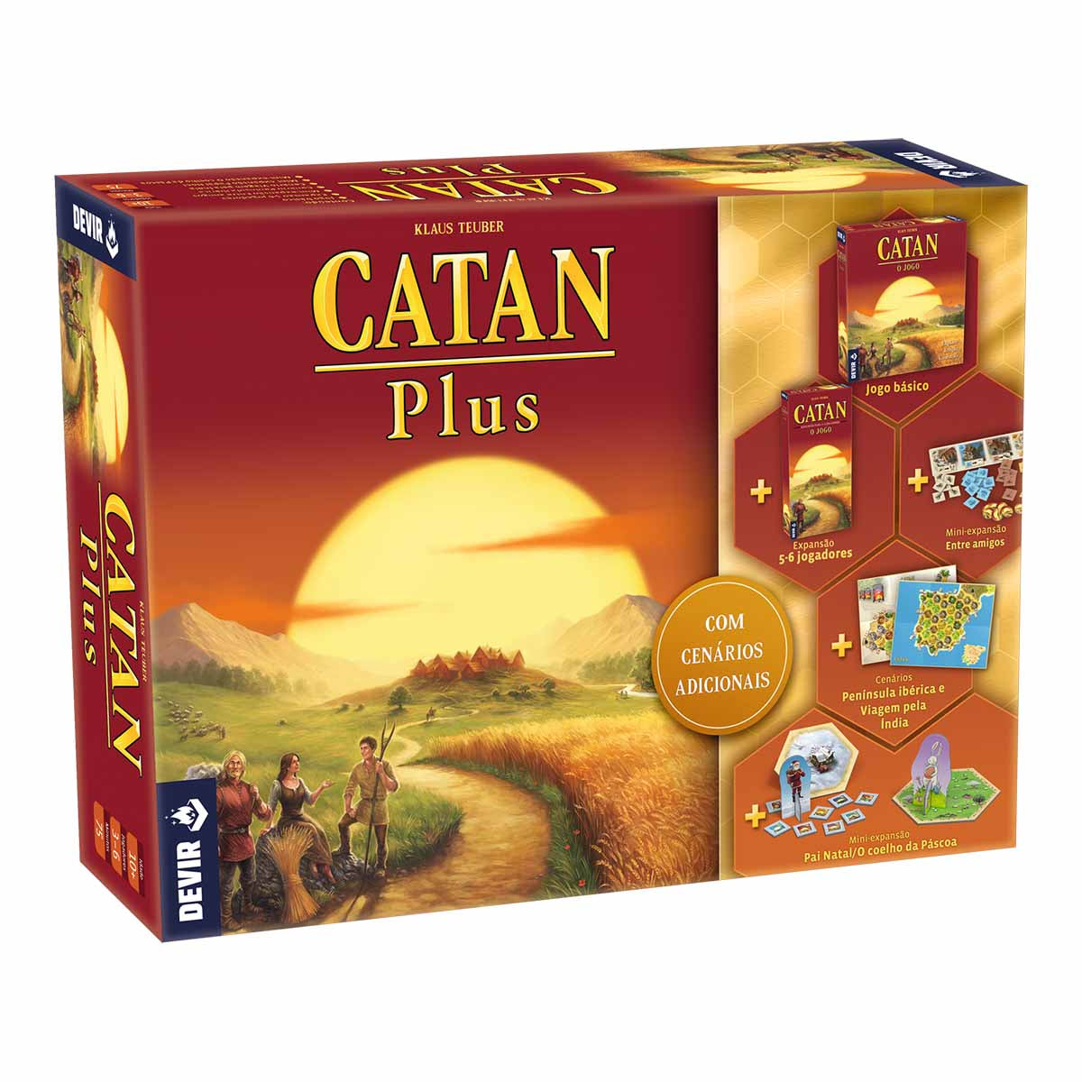Catan Plus - Portuguese