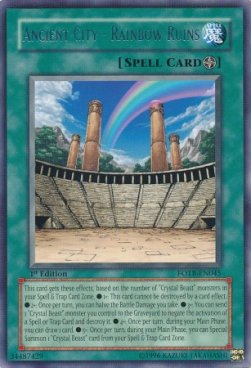 Ancient City - Rainbow Ruins (V.1 - Rare) - Force of the Breaker (Rare) [FOTB-045]