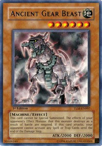 Ancient Gear Beast (V.1 - Rare) - The Lost Millennium (Rare) [TLM-007]