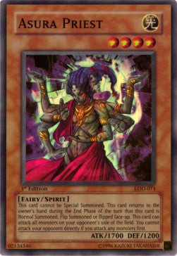 Asura Priest (V.1 - Super Rare) - Legacy of Darkness (Super Rare) [LOD-071]