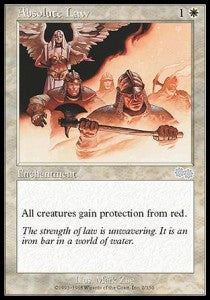 Absolute Law - Urza's Saga (Uncommon) [USG-2]