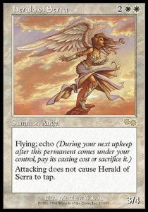 Herald of Serra - Urza's Saga (Rare) [USG-17]