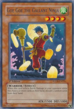 Goe Goe the Gallant Ninja (V.1 - Rare) - Force of the Breaker (Rare) [FOTB-024]