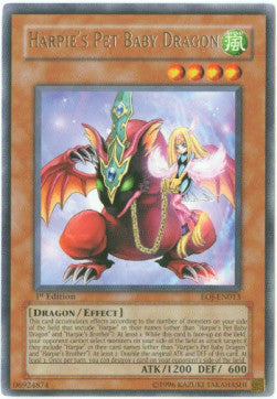 Harpie's Pet Baby Dragon (V.1 - Rare) - Enemy of Justice (Rare) [EOJ-013]