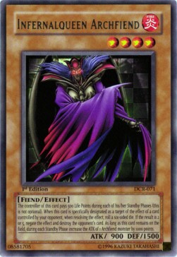 Infernalqueen Archfiend (V.1 - Rare) - Dark Crisis (Rare) [DCR-071]