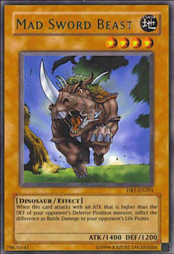 Mad Sword Beast - Dark Beginning 1 (Rare) [DB1-201]