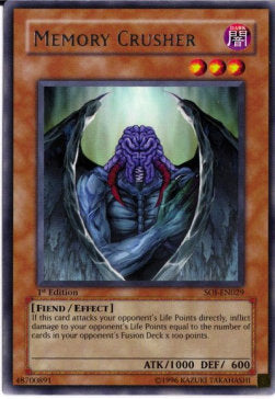 Memory Crusher (V.1 - Rare) - Shadow of Infinity (Rare) [SOI-029]
