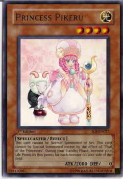Princess Pikeru (V.1 - Rare) - Shadow of Infinity (Rare) [SOI-027]