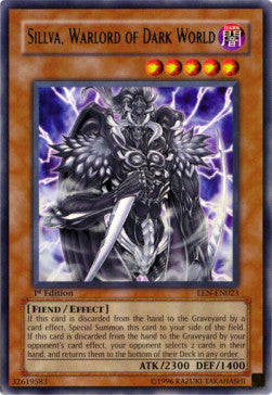 Sillva, Warlord of Dark World (V.1 - Rare) - Elemental Energy (Rare) [EEN-023]