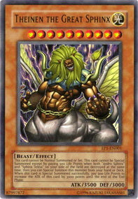 Theinen the Great Sphinx - Exclusive Pack 1 (Ultra Rare) [EP1-001]