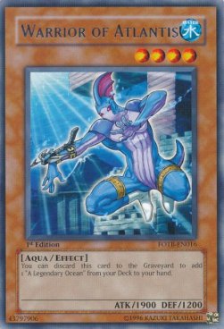 Warrior of Atlantis (V.1 - Rare) - Force of the Breaker (Rare) [FOTB-016]
