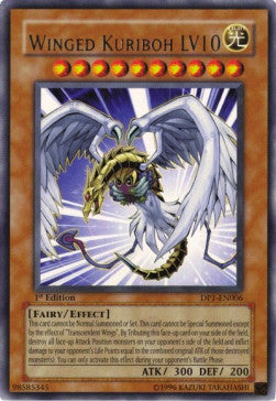 Winged Kuriboh LV10 - Duelist Pack: Jaden Yuki (Rare) [DP1-006]