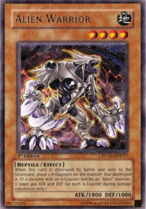 Alien Warrior (V.1 - Rare) - Power of the Duelist (Rare) [POTD-027]