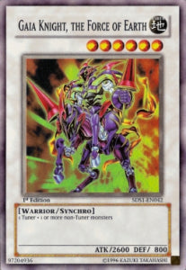 Gaia Knight, the Force of Earth - Starter Deck: Yu-Gi-Oh! 5D's (Super Rare) [5DS1-042]
