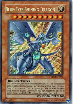 Blue-Eyes Shining Dragon - Retro Pack 2 (Secret Rare) [RP02-096]