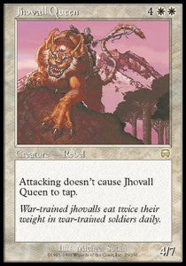 Jhovall Queen - Mercadian Masques (Rare) [MMQ-25]