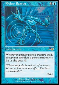 Aether Barrier - Nemesis (Rare) [NEM-27]