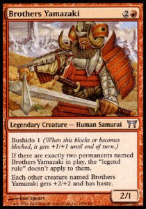 Brothers Yamazaki (V.1) - Champions of Kamigawa (Uncommon) [CHK-160]