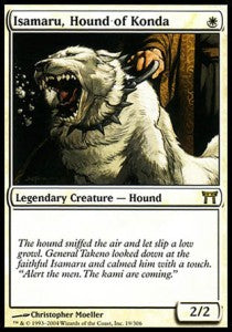 Isamaru, Hound of Konda - Champions of Kamigawa (Rare) [CHK-19]