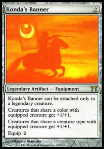 Konda's Banner - Champions of Kamigawa (Rare) [CHK-259]