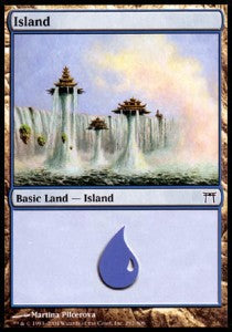 Island (V.2) - Champions of Kamigawa (Land) [CHK-292]
