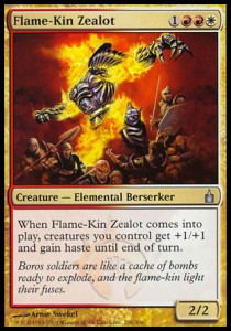 Flame-Kin Zealot - Ravnica: City of Guilds (Uncommon) [RAV-206]