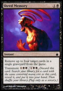 Shred Memory - Ravnica: City of Guilds (Common) [RAV-105]