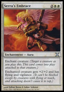 Serra's Embrace - Tenth Edition (Uncommon) [10E-40]