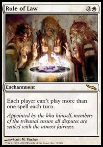 Rule of Law - Mirrodin (Rare) [MRD-19]