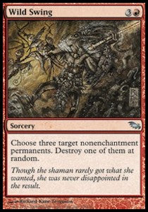 Wild Swing - Shadowmoor (Uncommon) [SHM-108]