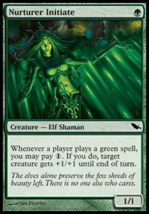 Nurturer Initiate - Shadowmoor (Common) [SHM-124]