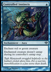 Controlled Instincts - Conflux (Uncommon) [CONF-23]