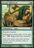 Savage Silhouette - Zendikar (Common) [ZEN-181]
