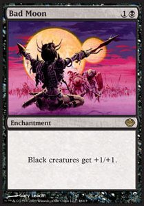 Bad Moon - Duel Decks: Garruk vs. Liliana (Rare) [DDD-48]