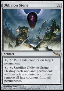 Oblivion Stone - Mirrodin (Rare) [MRD-222]
