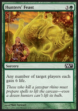 Hunters' Feast - Magic 2011 (Common) [M11-182]