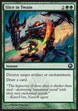 Slice in Twain - Scars of Mirrodin (Uncommon) [SOM-127]