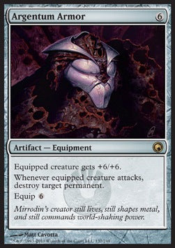 Argentum Armor - Scars of Mirrodin (Rare) [SOM-137]