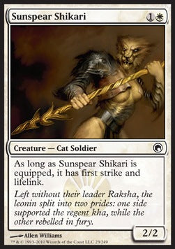 Sunspear Shikari - Scars of Mirrodin (Common) [SOM-23]