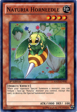 Naturia Horneedle - Hidden Arsenal 3 (Super Rare) [HA03-042]