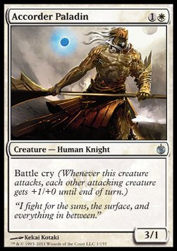 Accorder Paladin - Mirrodin Besieged (Uncommon) [MBS-1]