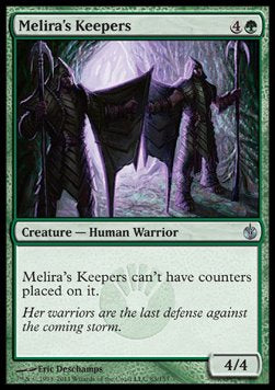 Melira's Keepers - Mirrodin Besieged (Uncommon) [MBS-83]