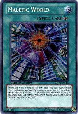 Malefic World - 3D Bonds Beyond Time Movie Pack (Secret Rare) [YMP1-008]