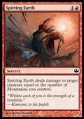 Spitting Earth - Duel Decks: Knights vs. Dragons (Common) [DDG-67]