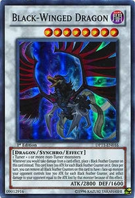 Black-Winged Dragon - Duelist Pack: Crow (Super Rare) [DP11-016]