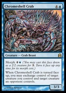 Chromeshell Crab - Commander (Rare) [CMD-41]