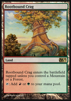Rootbound Crag - Magic 2012 (Rare) [M12-228]