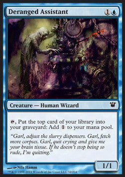 Deranged Assistant - Innistrad (Common) [ISD-52]