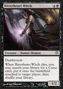 Bitterheart Witch - Innistrad (Uncommon) [ISD-88]
